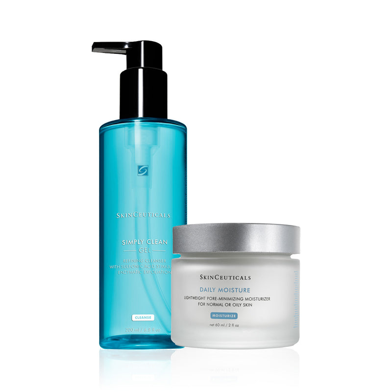 SkinCeuticals Simply Clean and Daily Moisture pack
